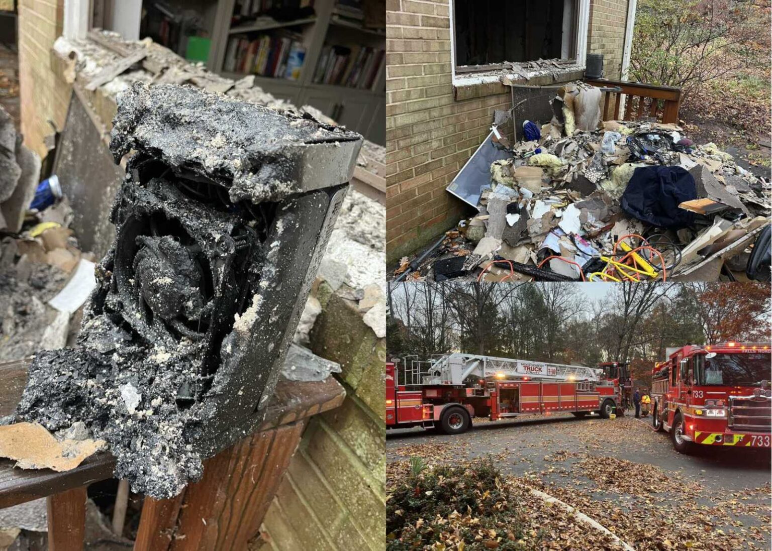 Space Heater Sparks Potomac House Fire Tuesday Morning - The MoCo Show