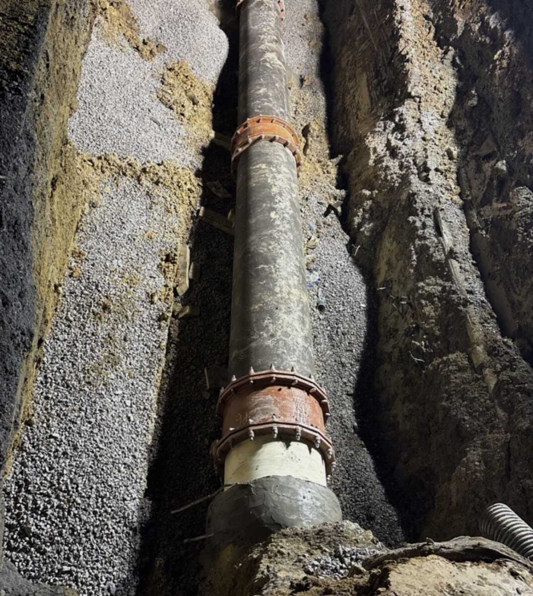 Water Service Restored After 24-Inch Main Break Shuts Down 355 in ...