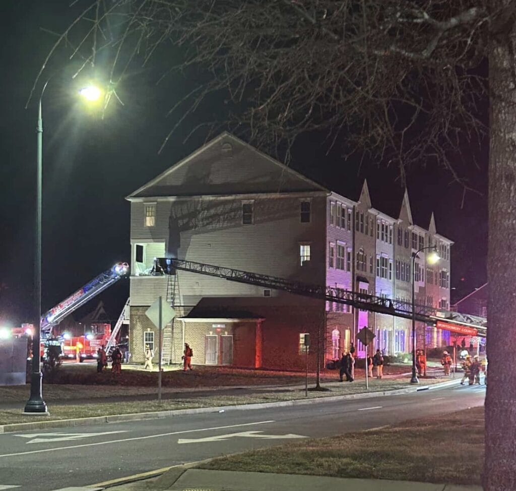 Balcony Fire Contained at Clarksburg Condo Building - The MoCo Show