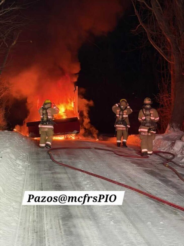 Firefighters Respond to Large Vehicle Fire - The MoCo Show