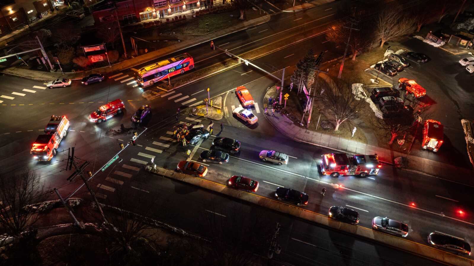 Seven Evaluated After Serious Collision in Olney - The MoCo Show