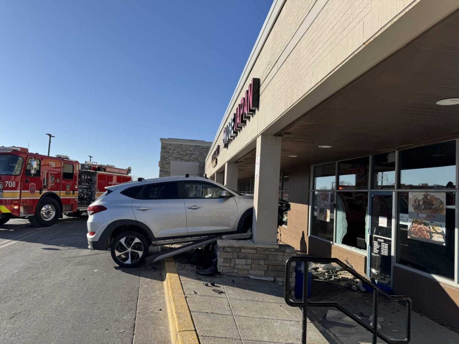 Driver Crashes Into Restaurant Thursday Morning - The MoCo Show