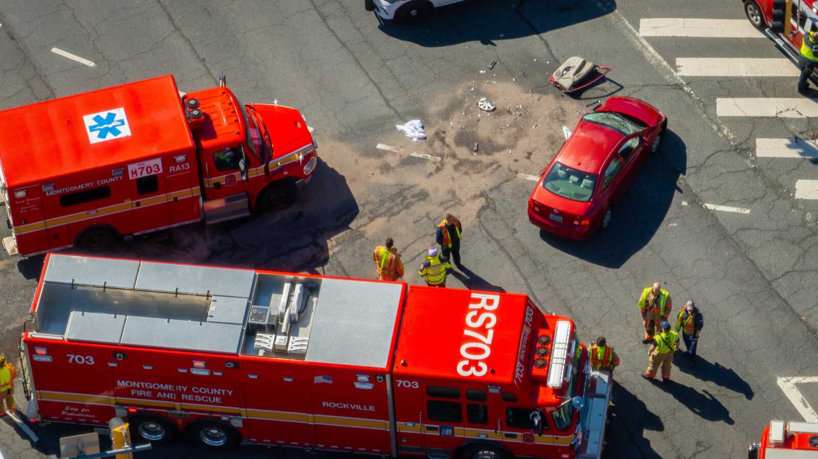 Collision Involving Ambulance Leaves Multiple Injured - The MoCo Show