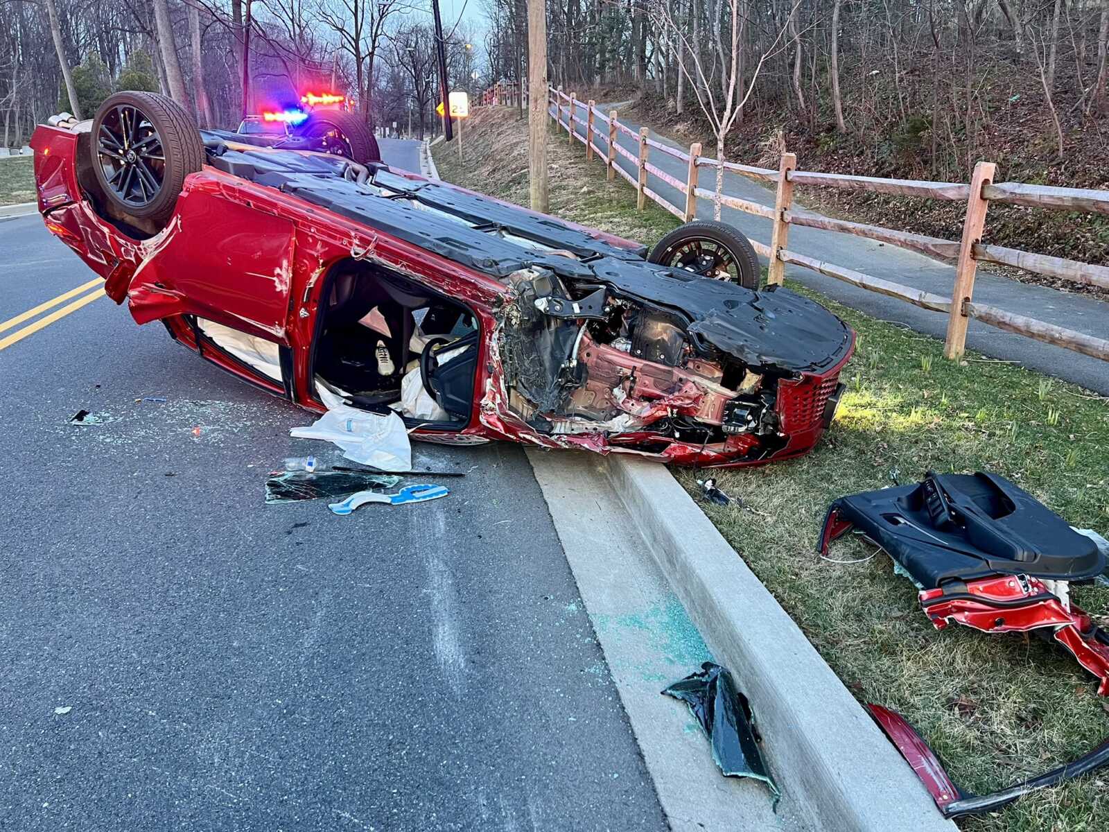 Two Injured After Rollover Collision Near Rockville Cemetery - The MoCo ...