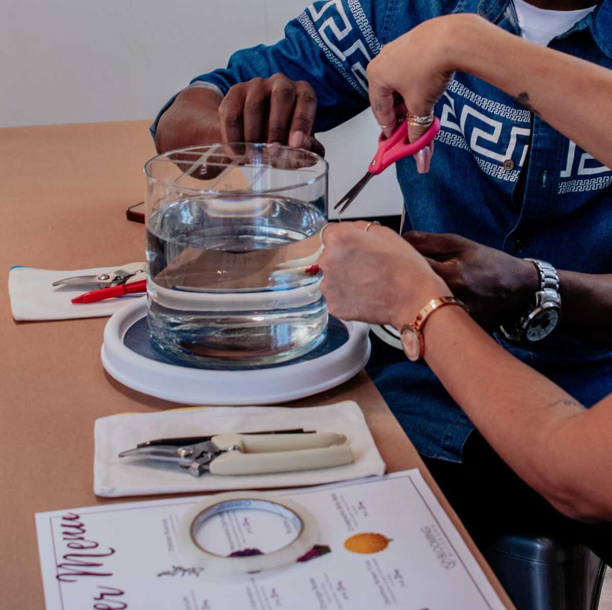 Image from Give the Gift of Shared Creativity: Mother's Day Floral Workshops