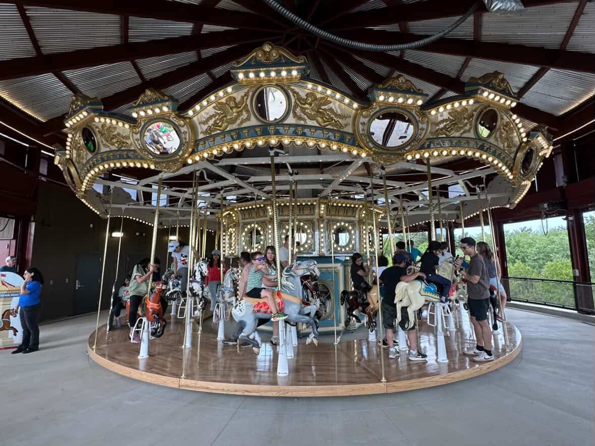Historic Carousel Returns As Ovid Hazen Wells Park Reopens - The MoCo Show