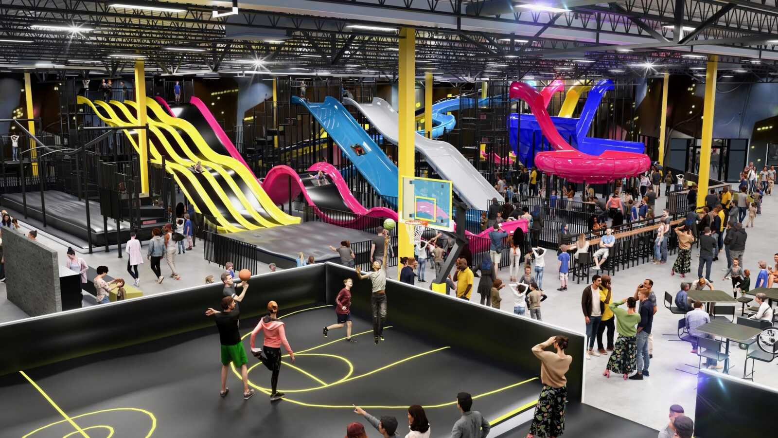 DMV’s First Waterless Indoor Slide Park Opens This Weekend - The MoCo Show