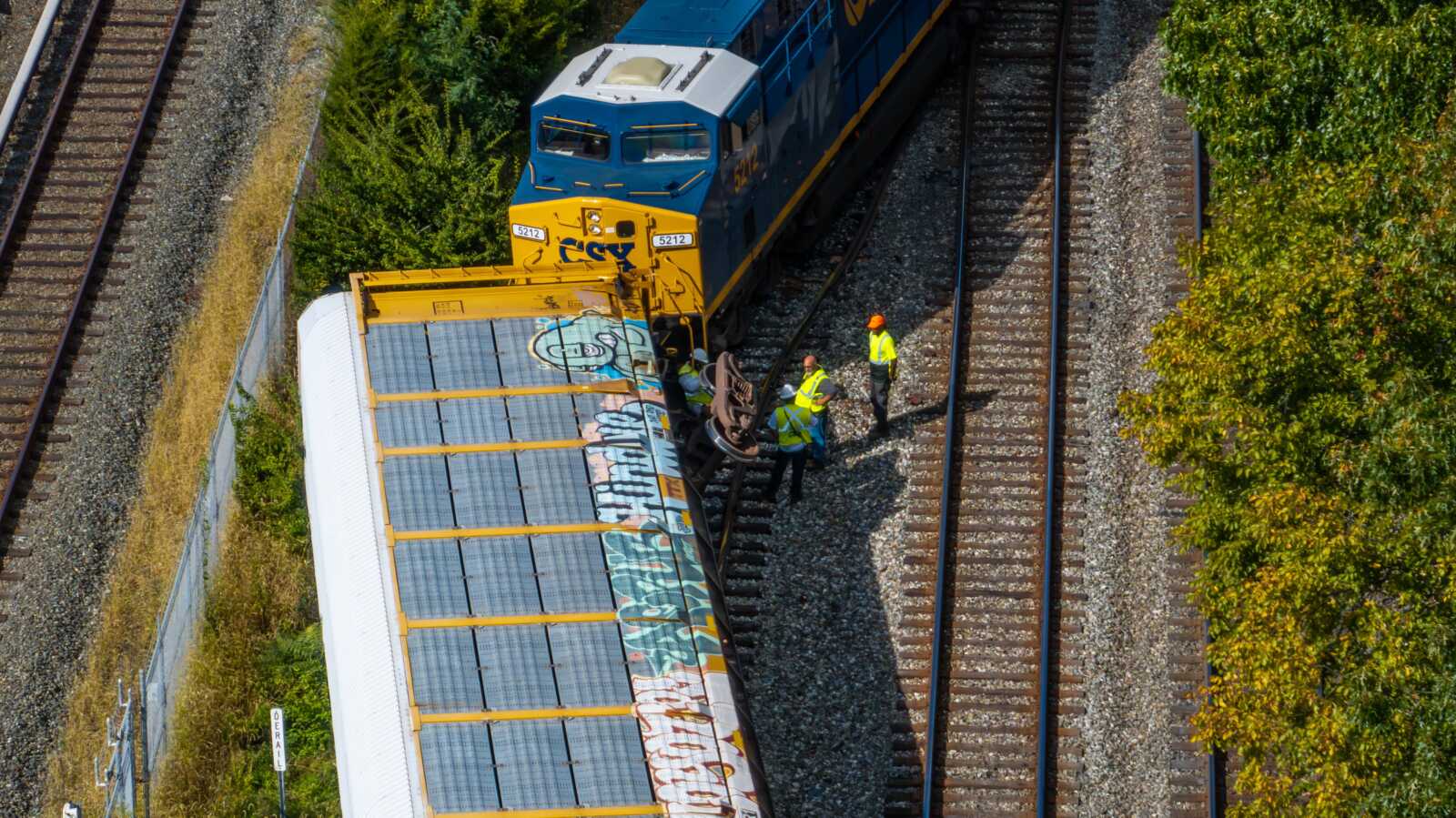 Freight Train Car Derails Near Montgomery College in Rockville - The ...